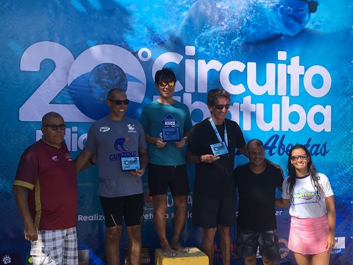 Nadadores do TCC participam do Circuito de Águas Abertas de Ubatuba