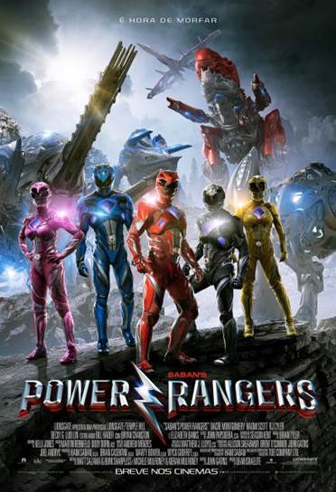 Filme ‘Power Rangers’ estreia dia 23 de março