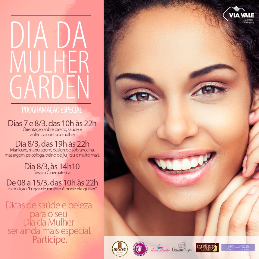 Dia da Mulher é no Garden