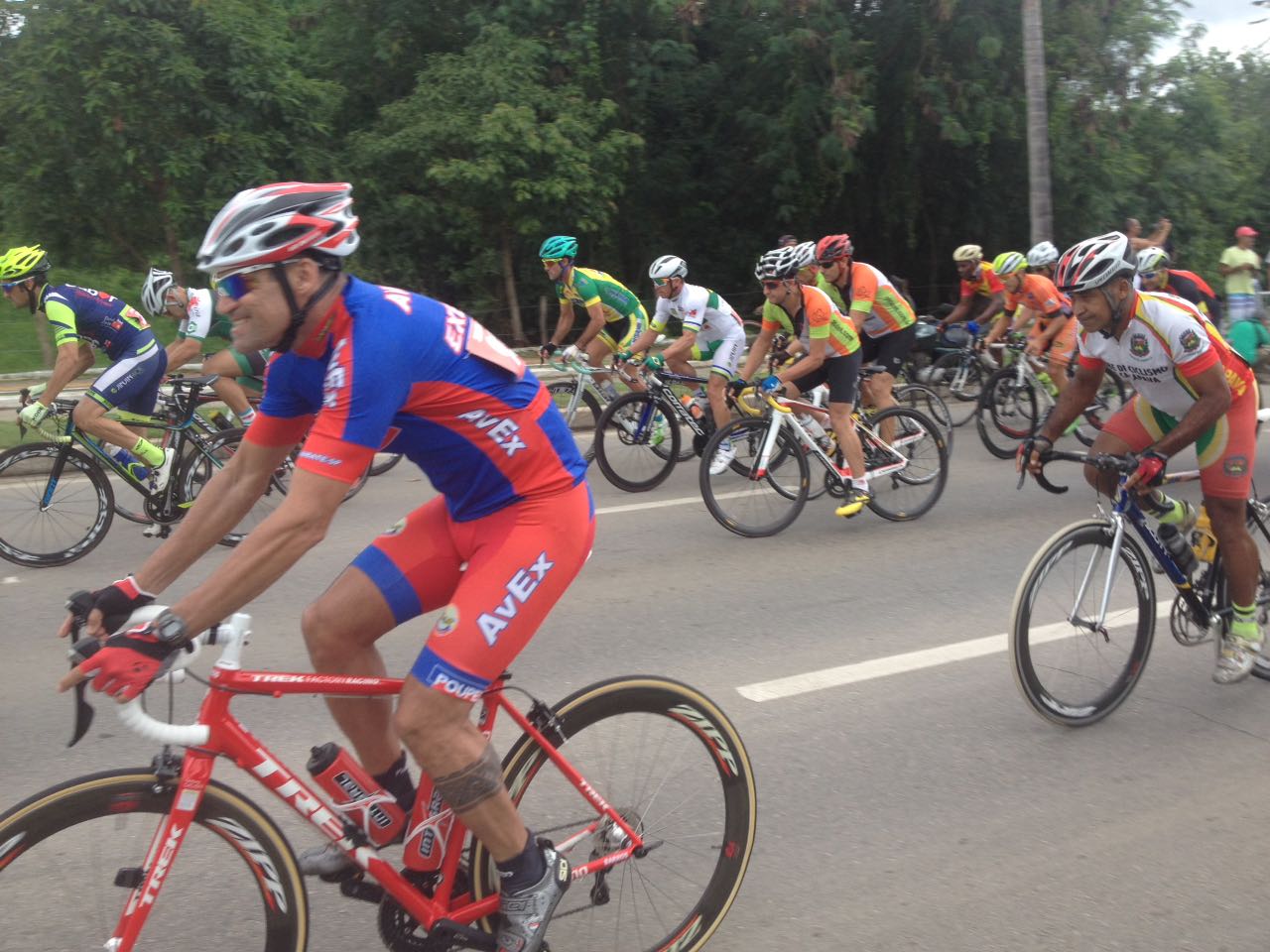 Atleta do CAvEx no Campeonato Paulista de Ciclismo de Resistência