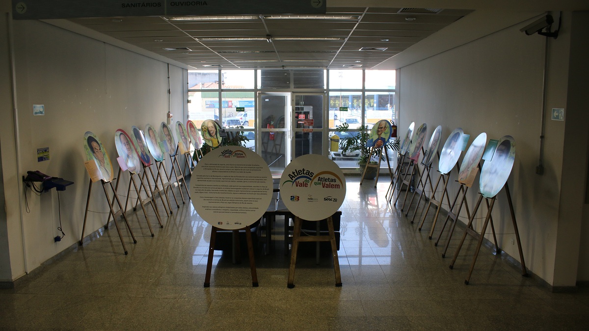 Pinda recebe exposição “Atletas do Vale, Atletas que Valem”
