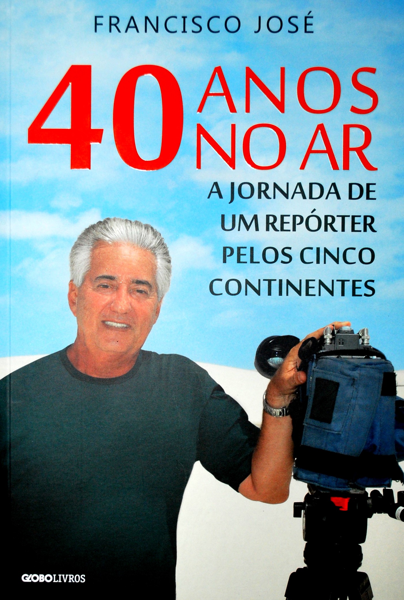 Quatro Décadas de Jornalismo, Francisco José lança livro de reportagens