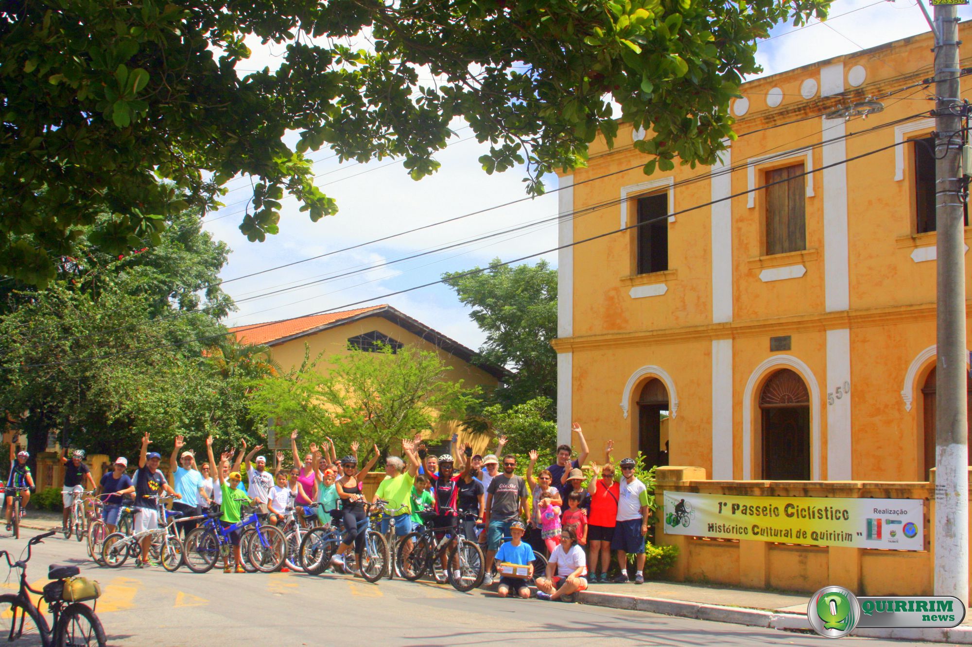 Passeio ciclístico e caminhada são atrações da 28ª Festa do Quiririm