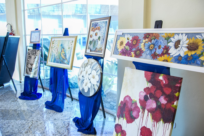 Espaço Georgina de Albuquerque recebe mostra “Retalhos da vida”