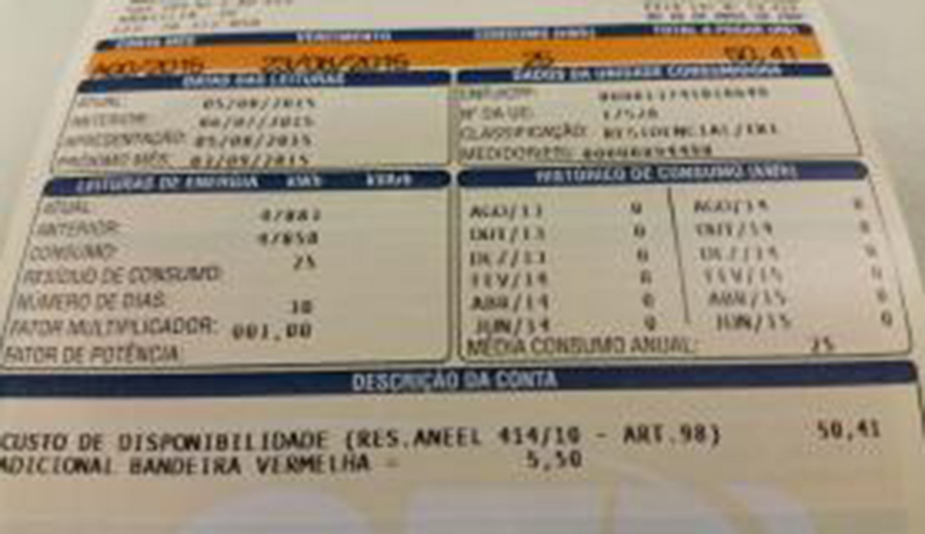 Conta de luz deve continuar com bandeira vermelha até novembro