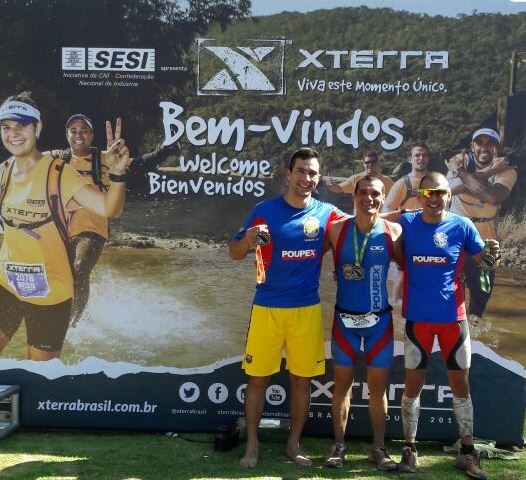 Equipe de Triatlo da AvEx no X-Terra Brazil