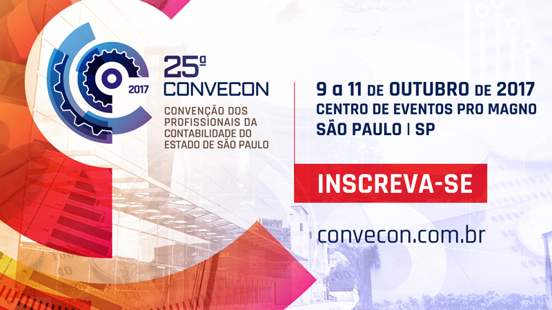Mais de dois mil profissionais contábeis do estado estarão reunidos em outubro