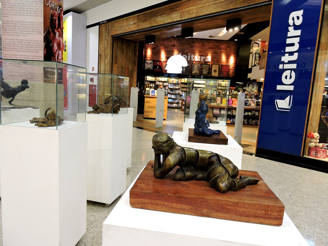 Exposição sobre corpo humano está no Taubaté Shopping