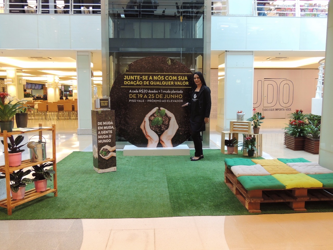 CenterVale engaja colaboradores, clientes em campanha ambiental