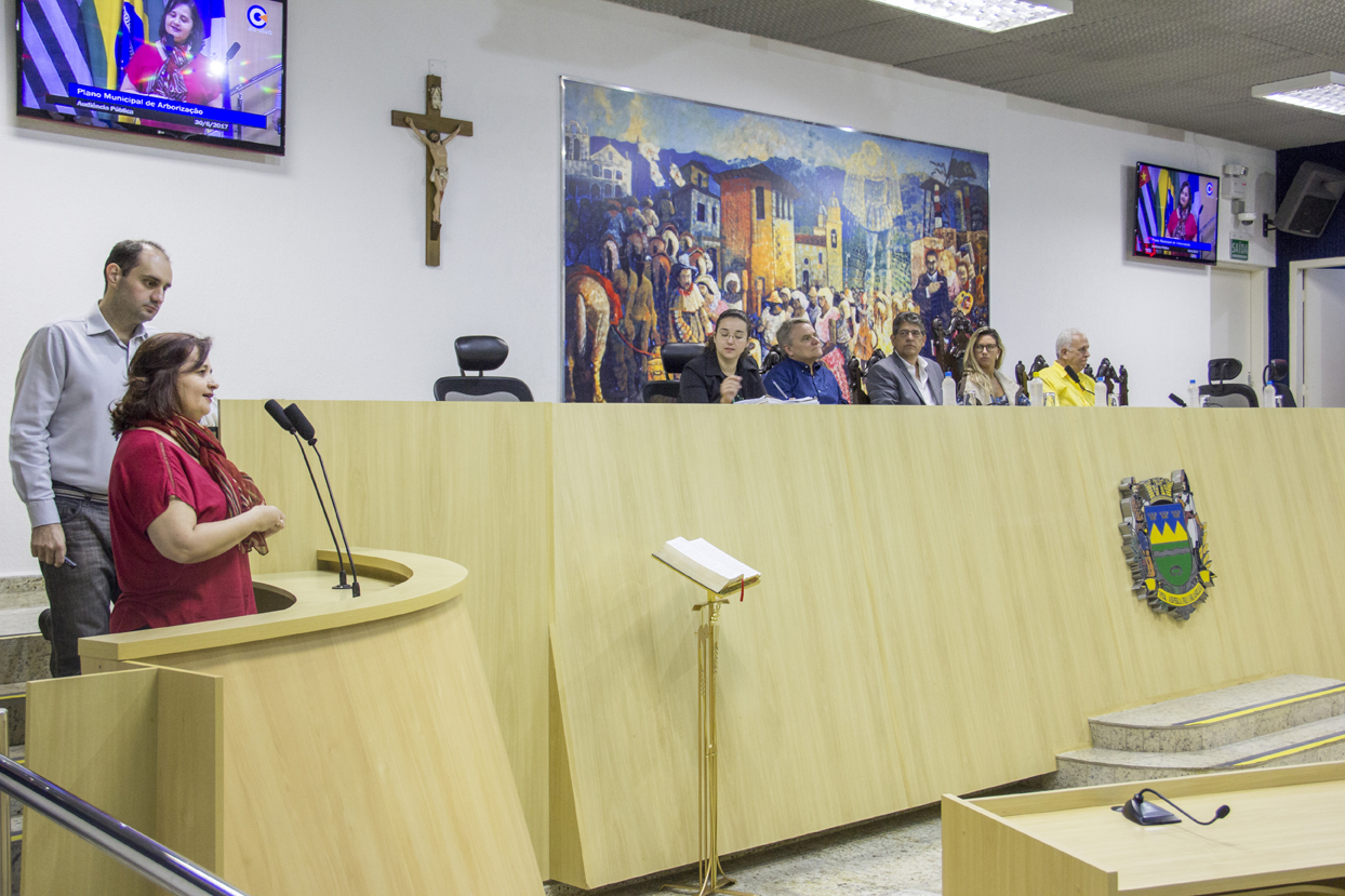 Plano de arborização é discutido em audiência na Câmara de Taubaté