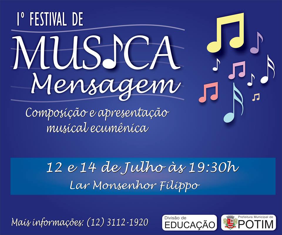Potim realiza Festival de Música
