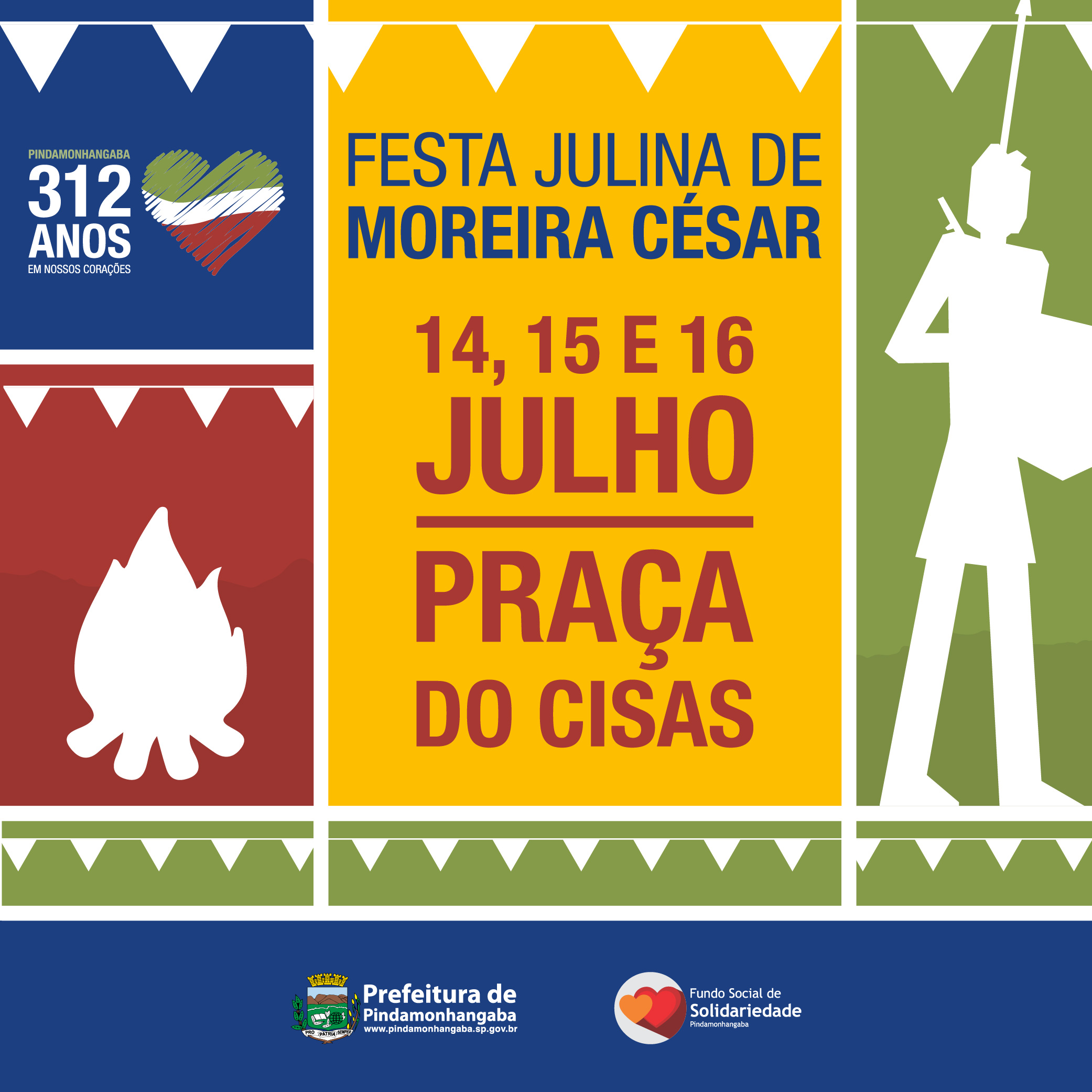 Festa Julhina de Moreira César começa nesta sexta-feira