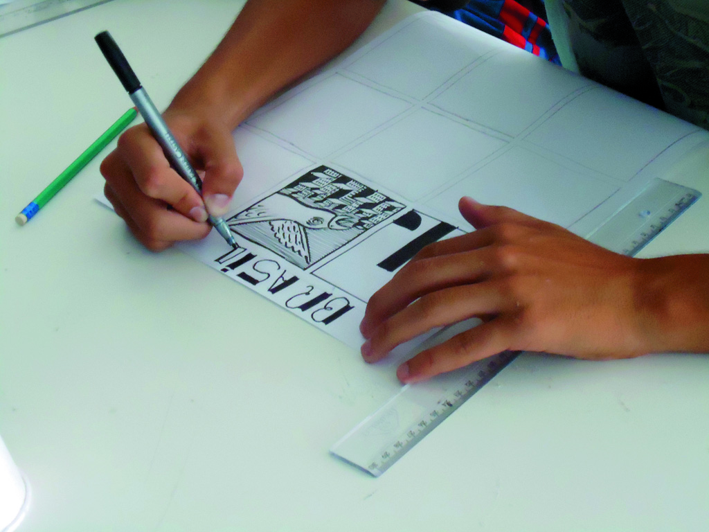 Sesc tem oficina de fotografia, histórias em quadrinhos e intervenção artística