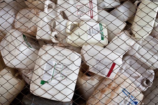 Região Sudeste destina 4,3 mil toneladas de embalagens vazias de defensivos agrícolas no primeiro semestre
