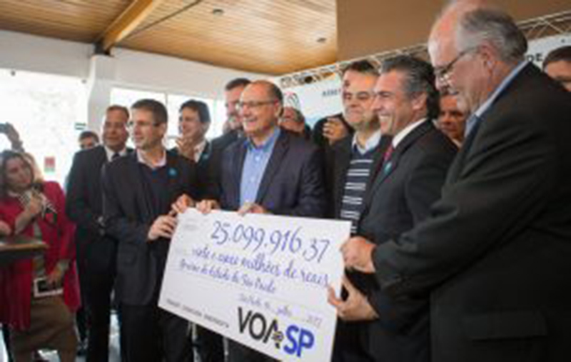 Alckmin autoriza início da operação da Voa São Paulo