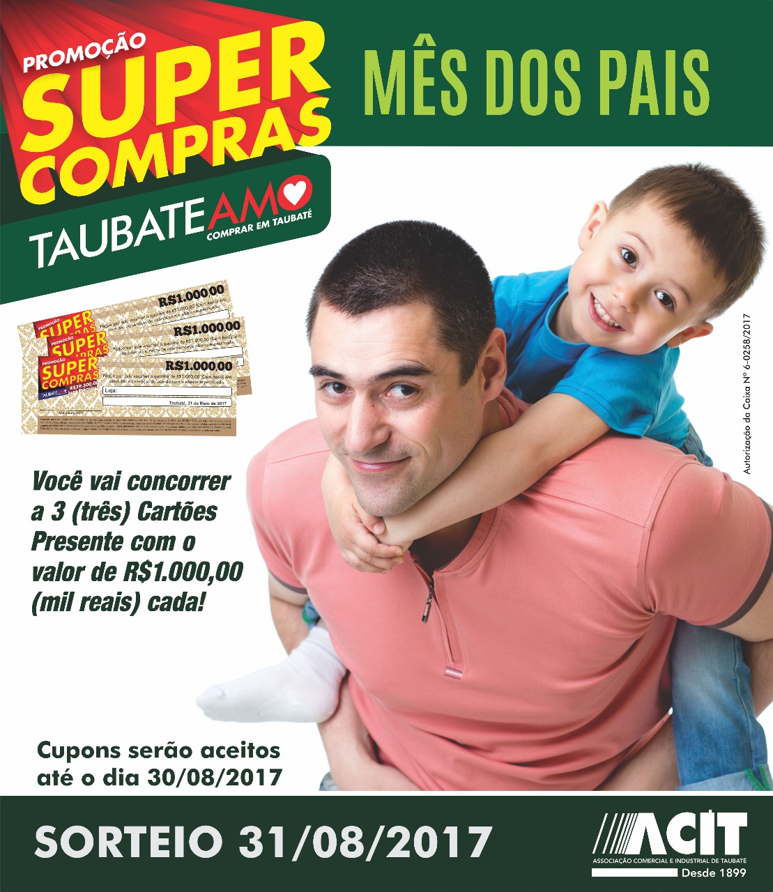 ACIT lança promoção “Mês dos Pais”