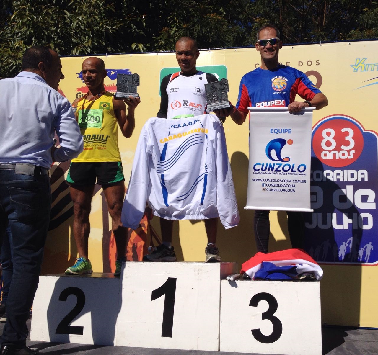 Militar do Triathlon Poupex/ Avex é 3º colocado em Guará