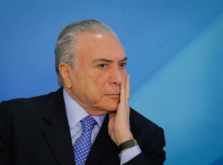 Michel Temer é o mais rejeitado do Brasil, com taxa de 94%, diz Ipsos