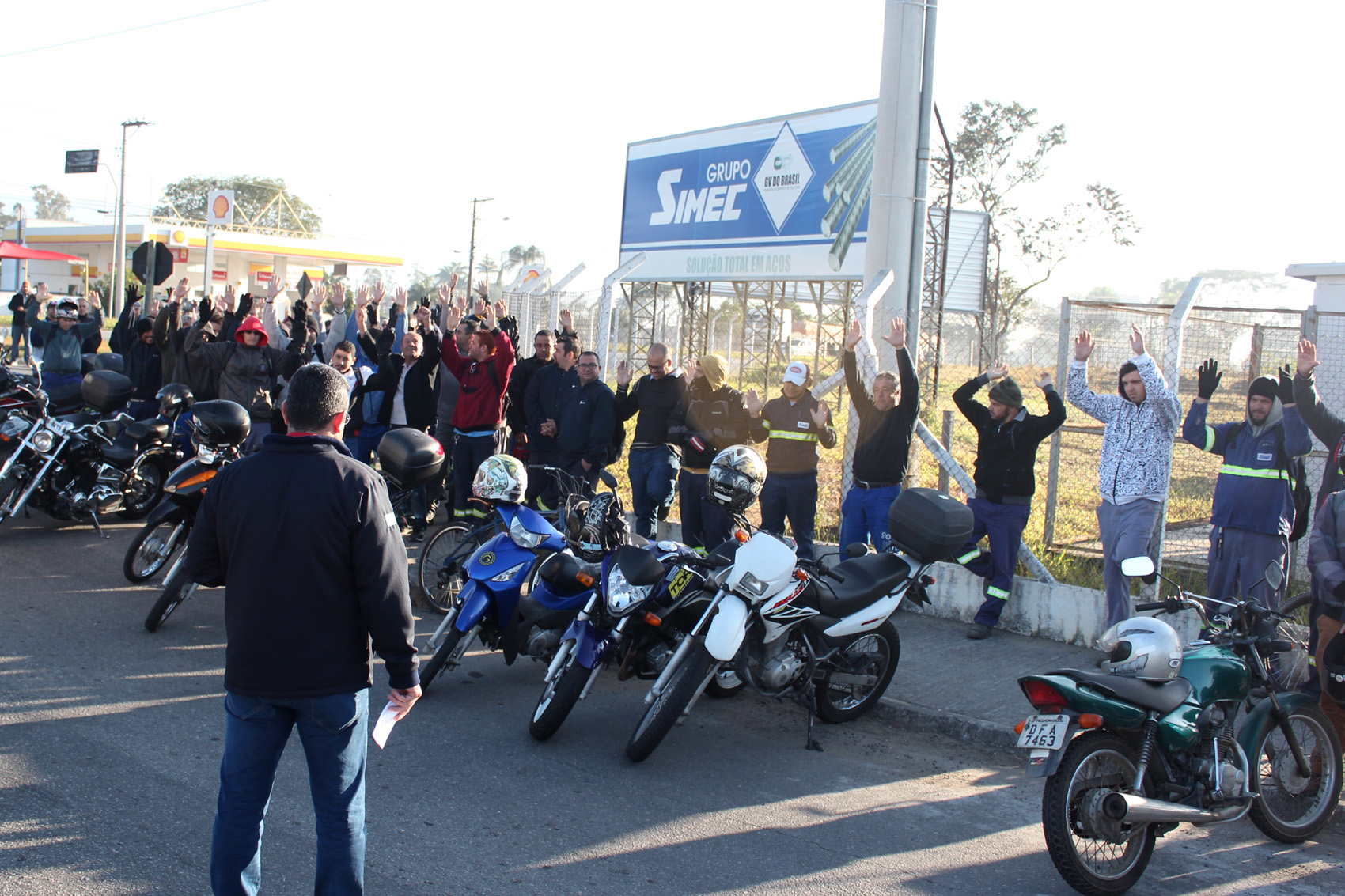 Trabalhadores da GV do Brasil entram em greve por erros de salário