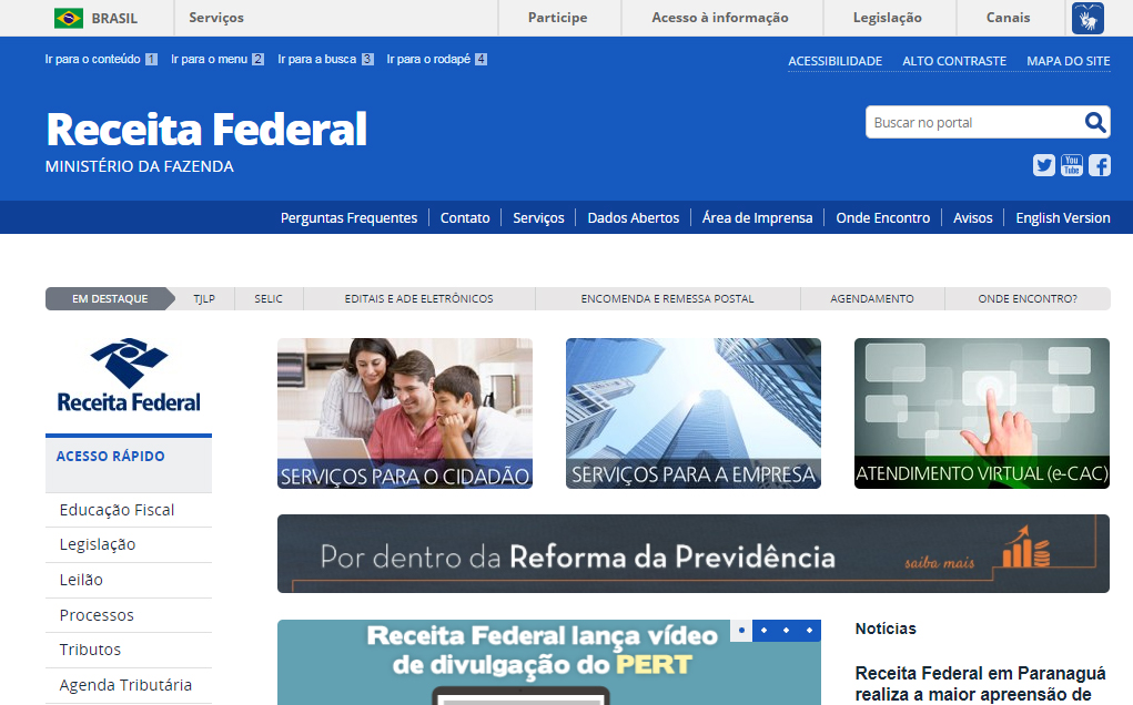 Receita abre consulta ao 3º lote do IR hoje