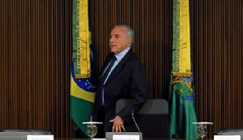 Temer viaja à China hoje