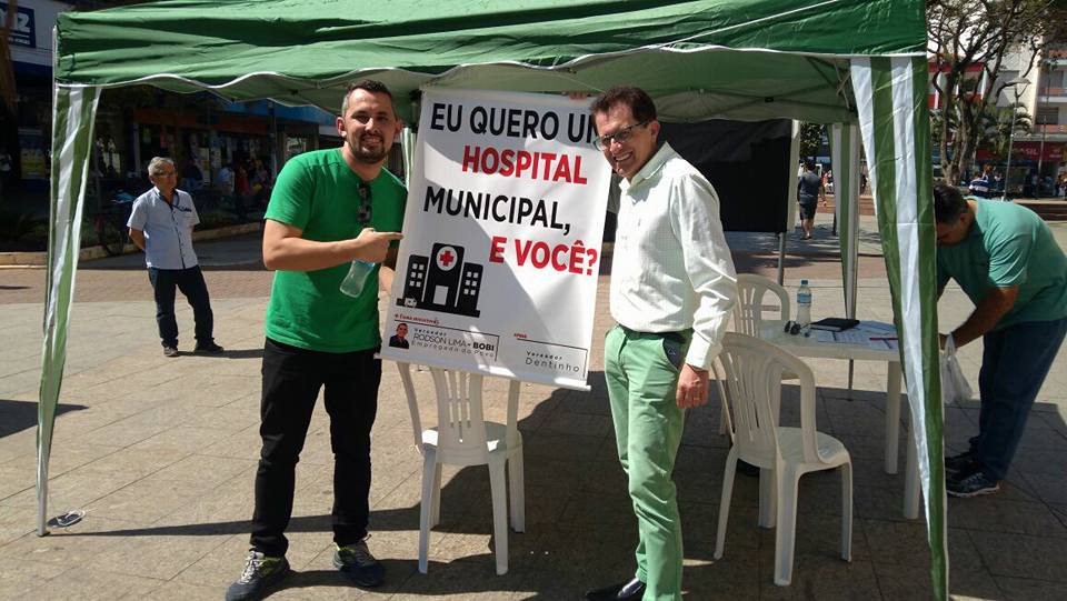 Vereadores fazem abaixo assinado reivindicando hospital municipal