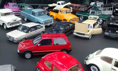 Encontro de carros em miniatura agitará o Via Vale