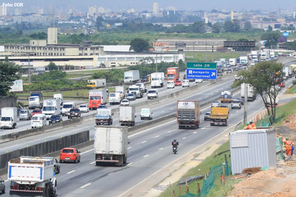 Obras da CPTM fecham acesso ao Aeroporto Internacional de Guarulhos