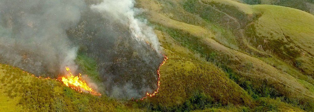 Incêndio na Serra da Bocaina é controlado após destruir 1,2 mil hectares