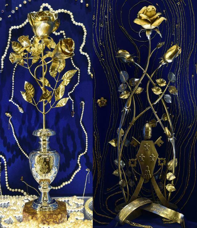 Papa Francisco entrega terceira Rosa de Ouro à Aparecida