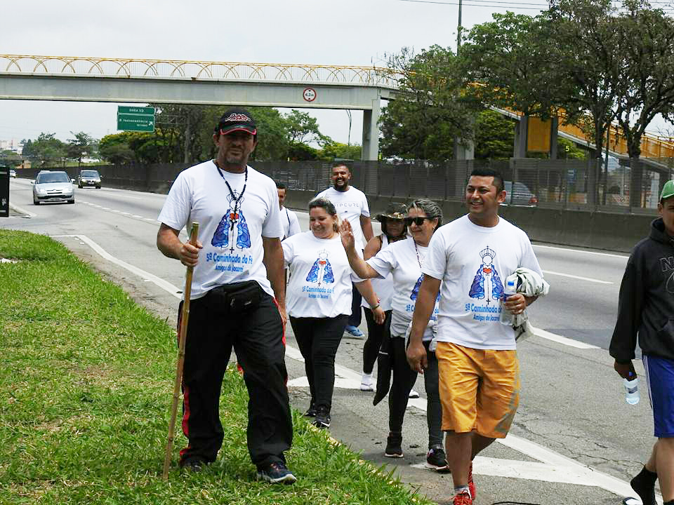 Via Vale monta ponto de apoio aos Romeiros