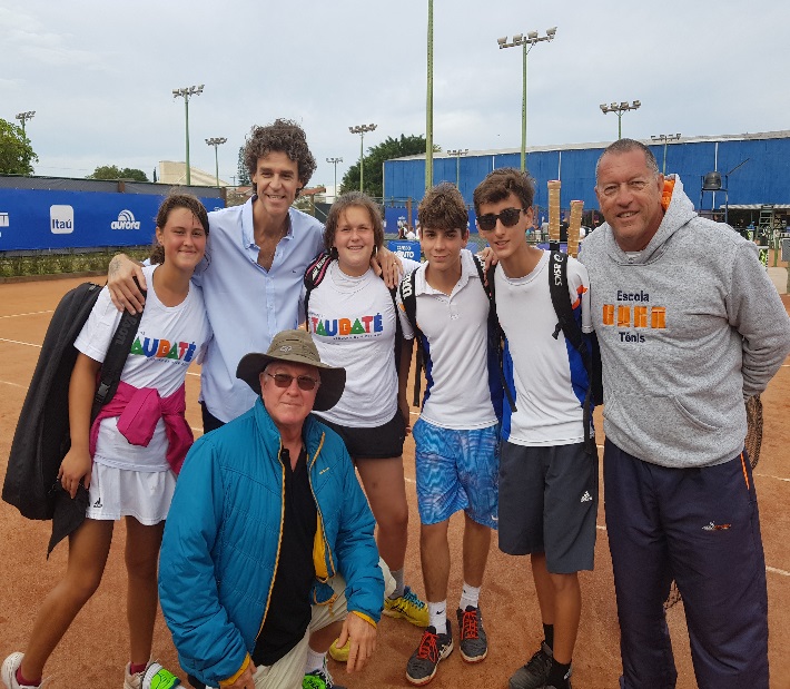 Tenistas de Taubaté participam da Copa Guga Kuerten