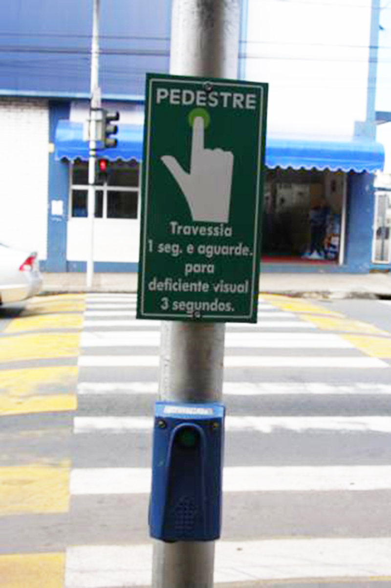 Semáforos sonoros terão novas padronizações