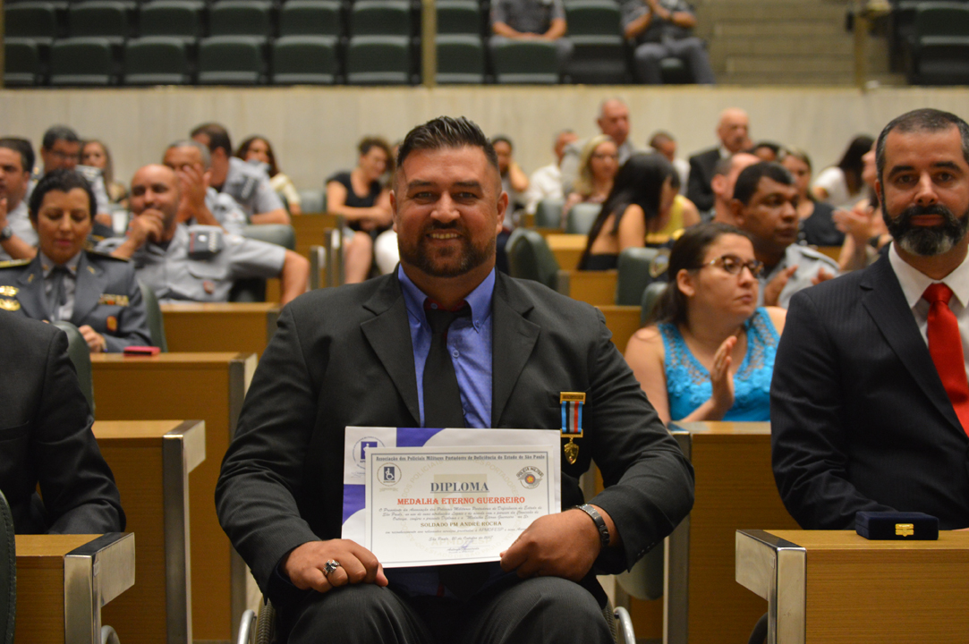 André Rocha recebe homenagem na Assembleia Legislativa do Estado de São Paulo