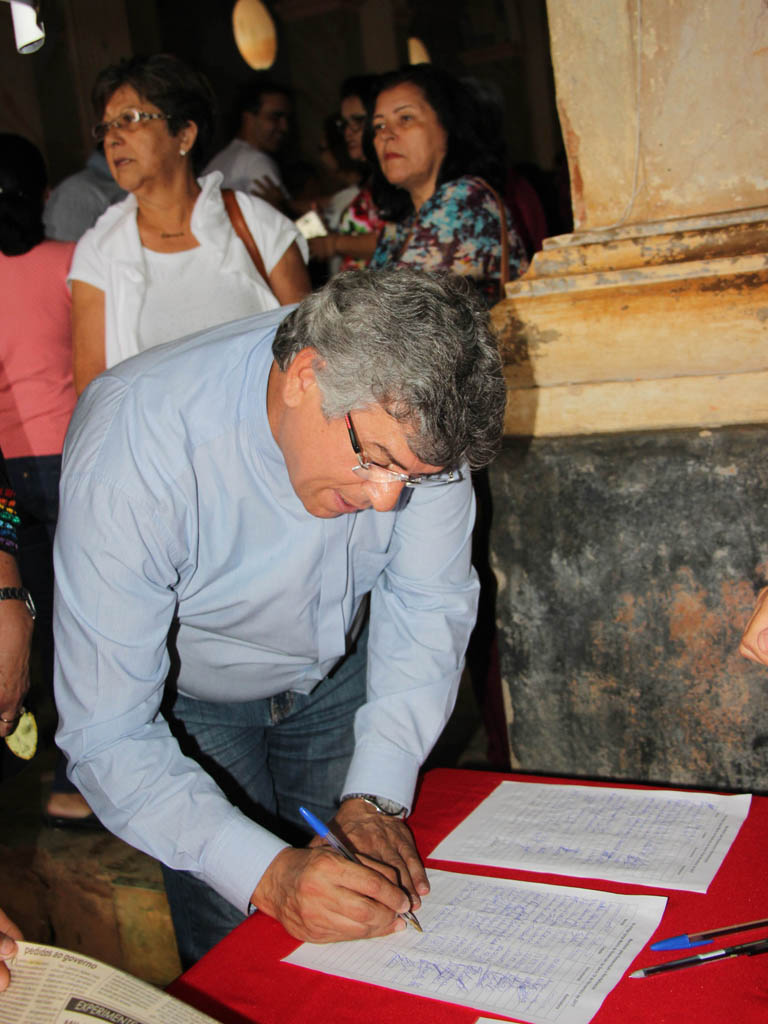 Evento marca manifesto pela restauração da antiga Matriz de Redenção da Serra
