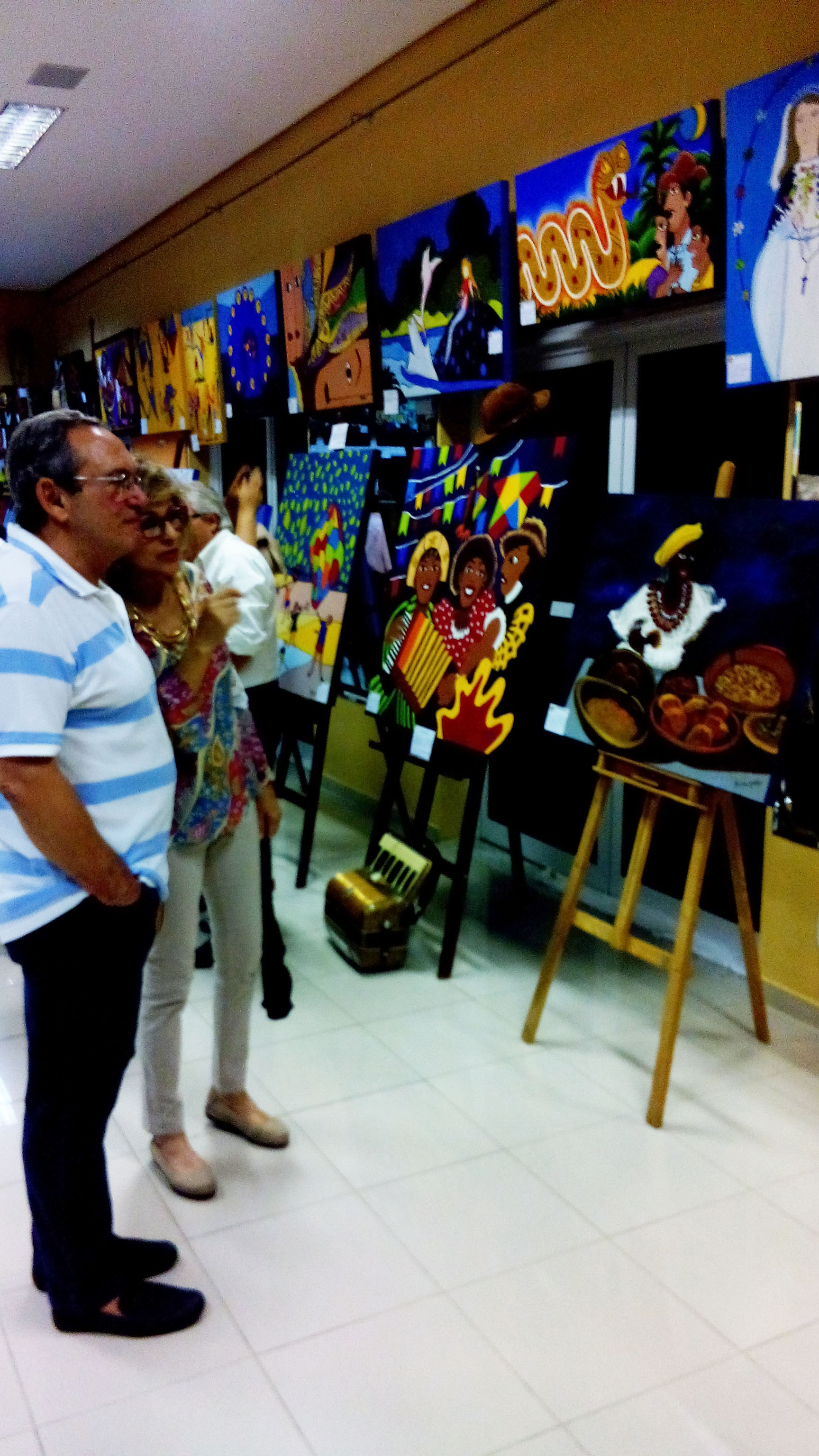 Irmandade de Taubaté abre Exposição de Pintura da melhor idade