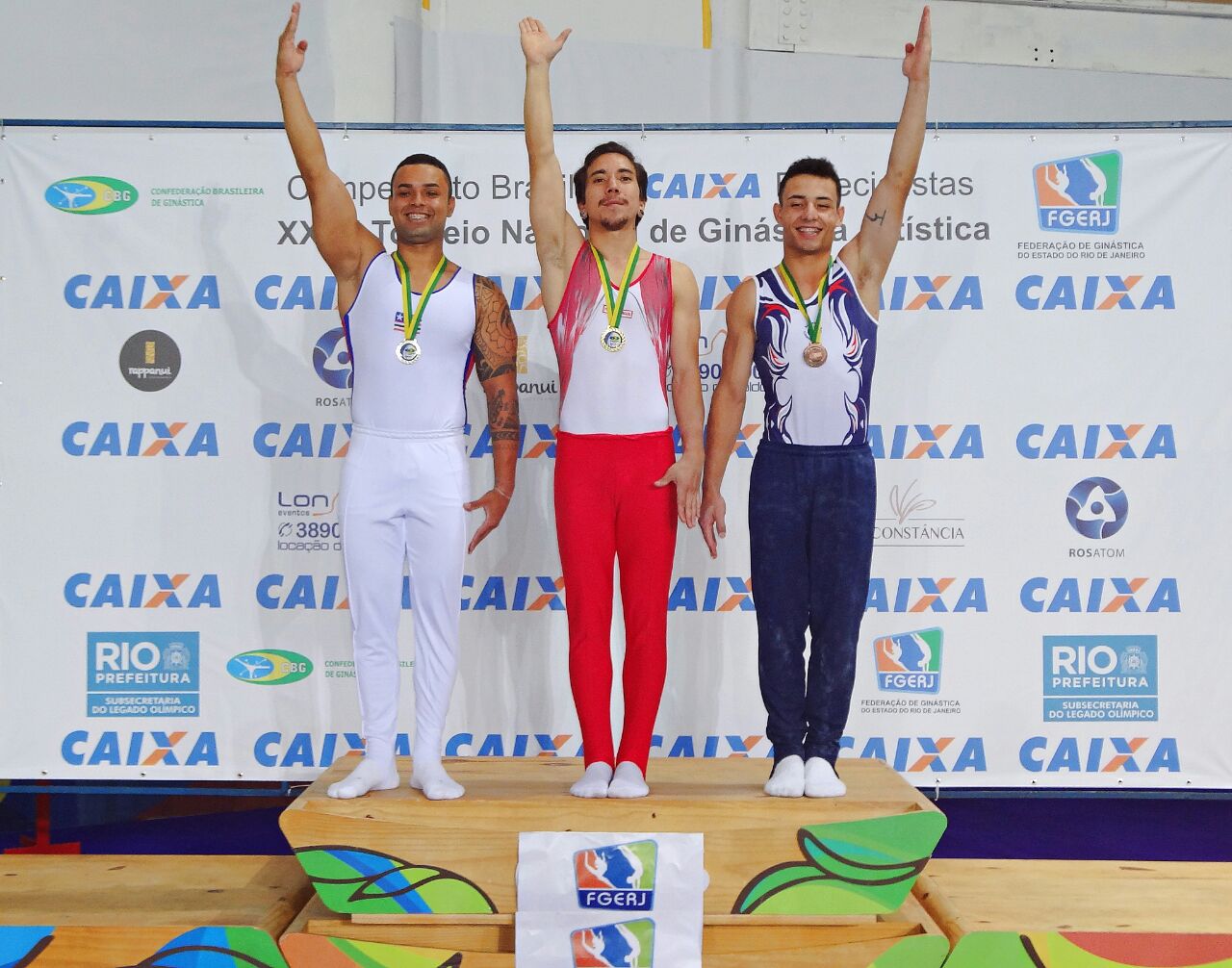 Atleta de Pinda é campeão no Torneio Nacional de Ginástica Artística