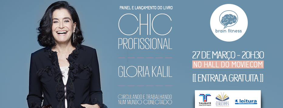 Gloria Kallil é a convidada do Brain Fitness de março