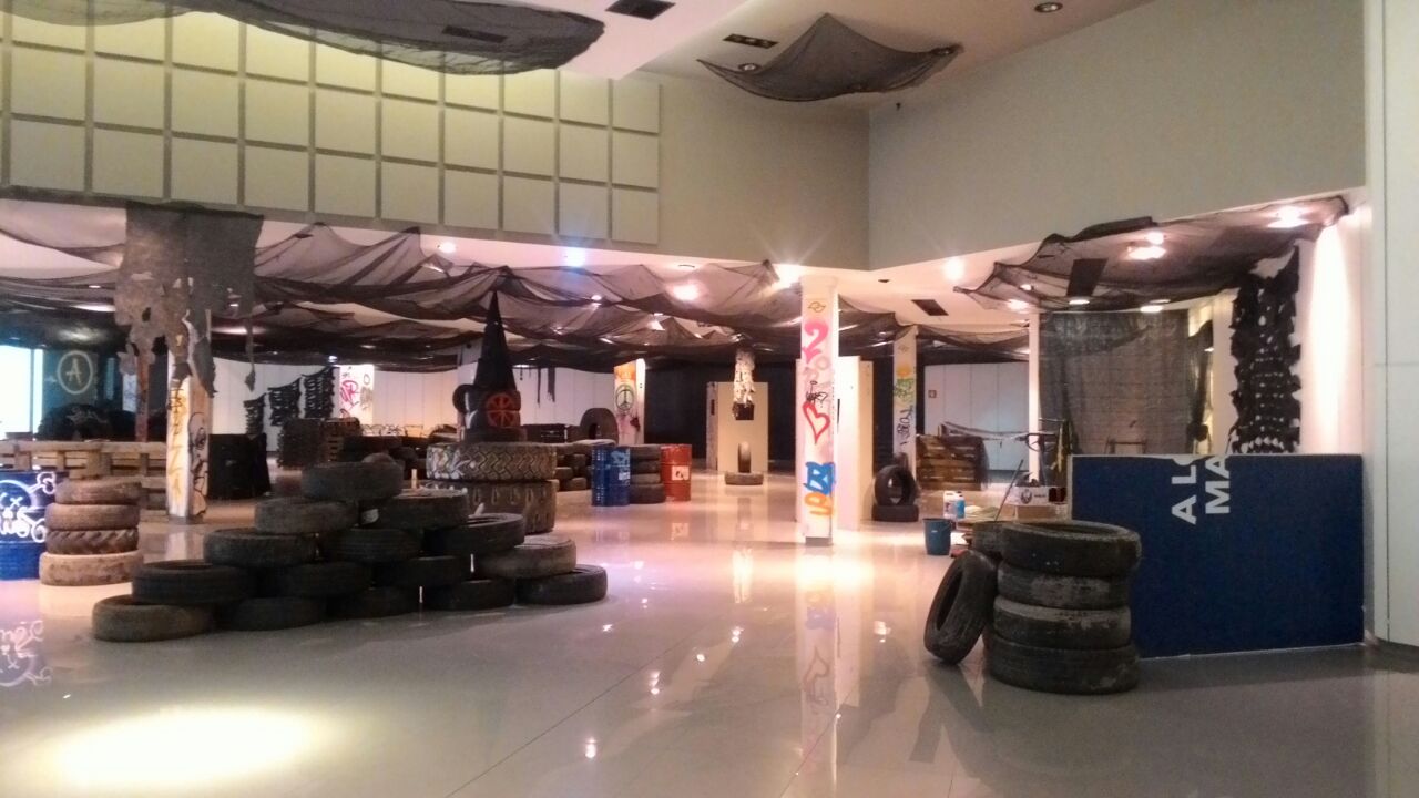 Via Vale tem primeira arena de Paintball indoor da região