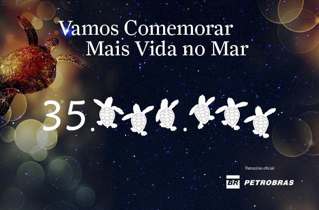 Projeto TAMAR comemora 35 milhões de tartarugas marinhas protegidas no Brasil