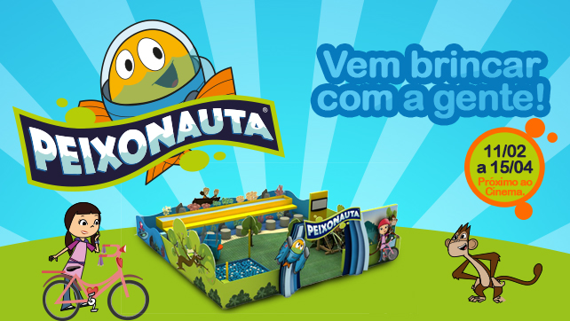 Não perca os últimos dias de Peixonauta no Via Vale