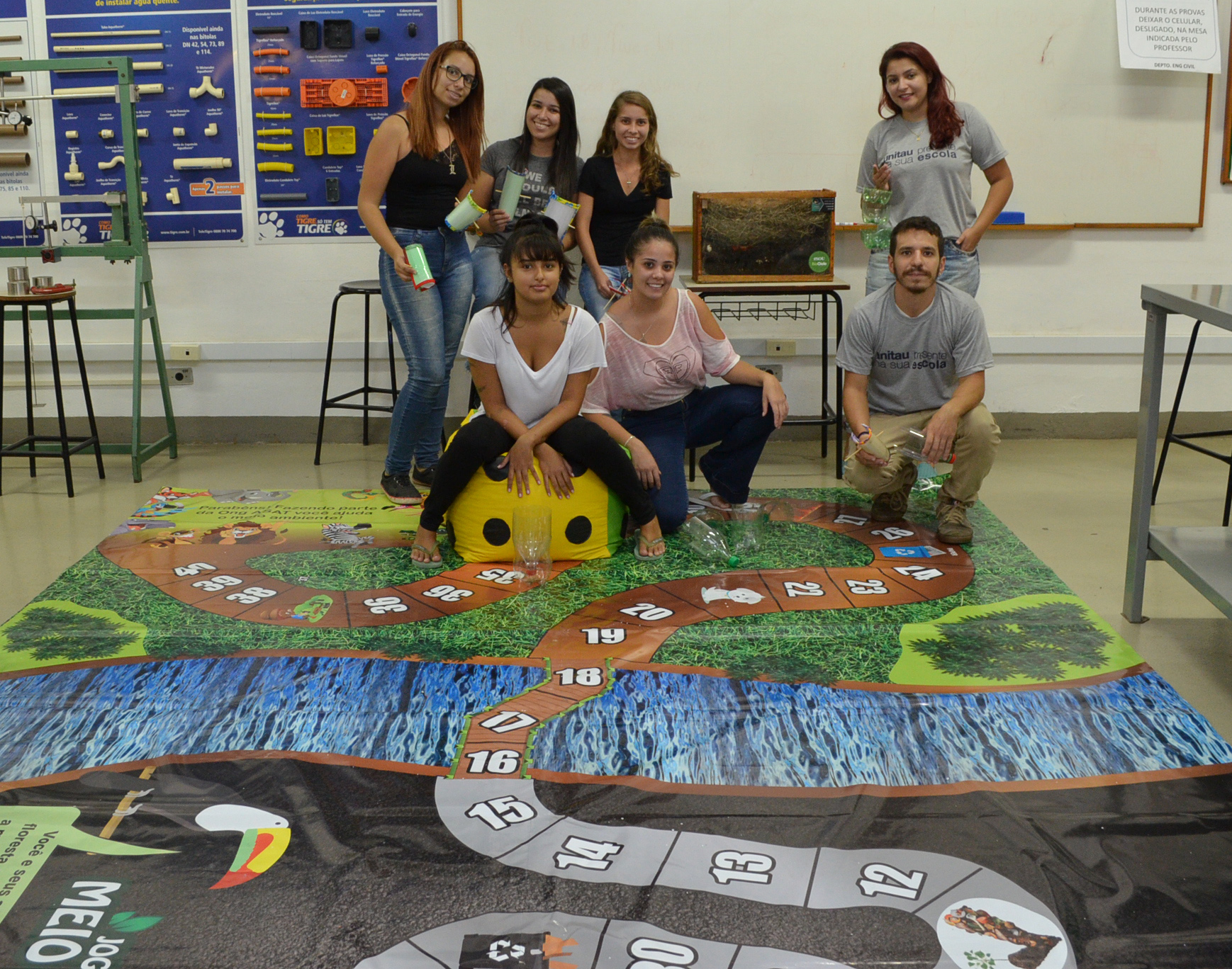 Educação ambiental é tema de atividade em escolas municipais