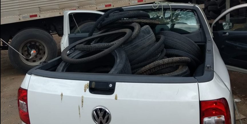 CAS faz mutirão para recolher pneus