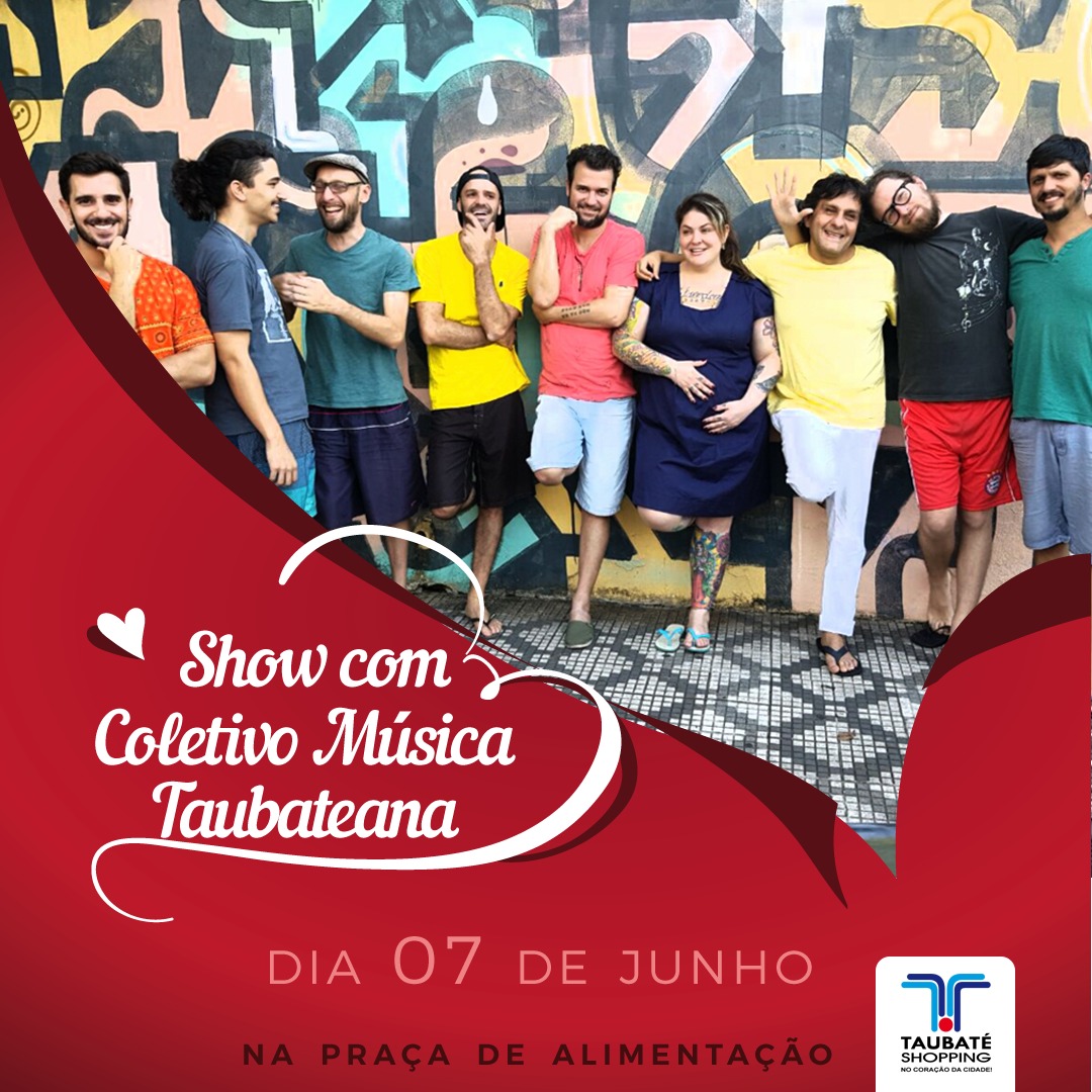Coletivo Música Taubateana se apresenta no Taubaté Shopping