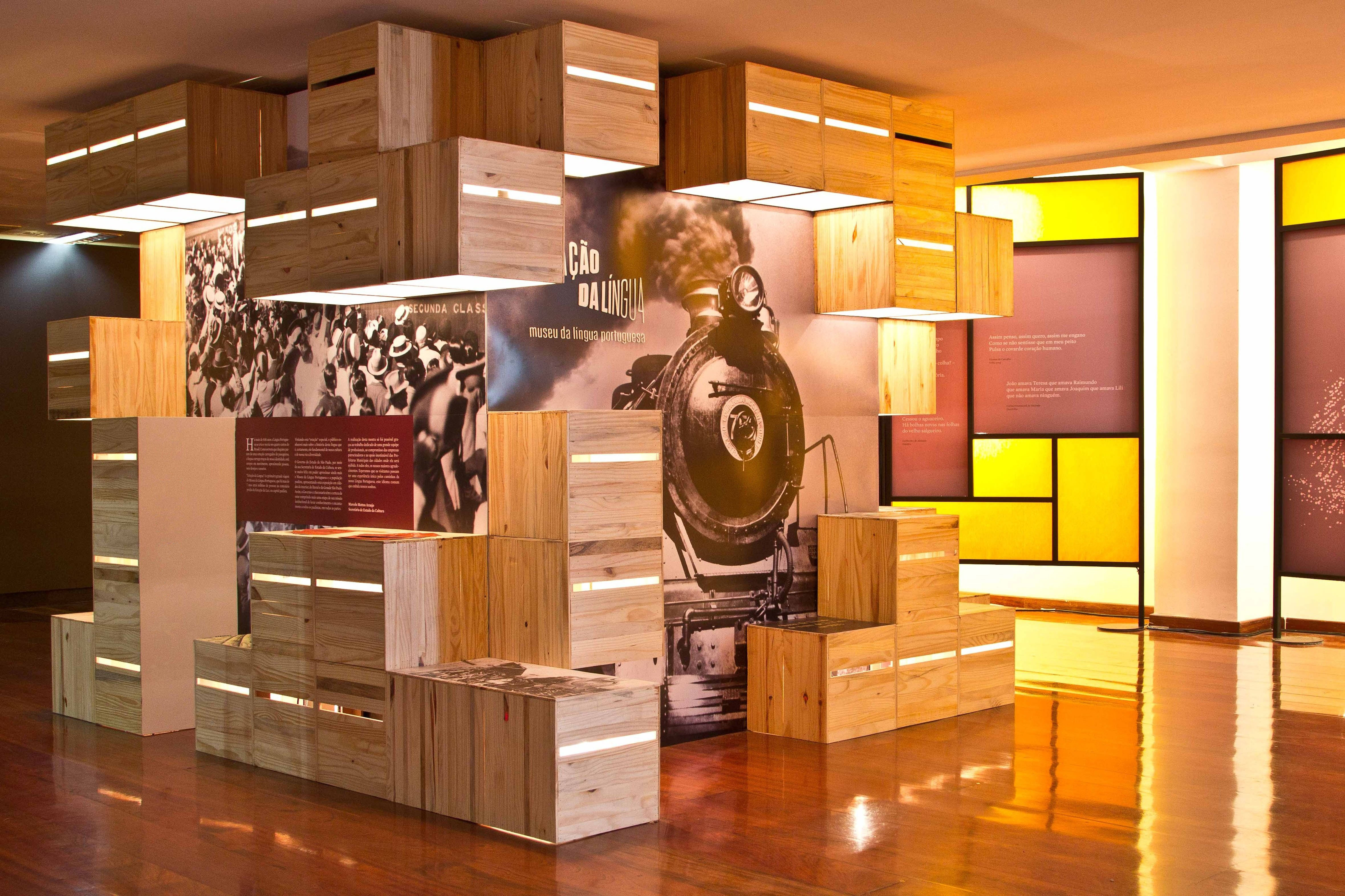 Mostra itinerante do Museu da Língua Portuguesa chega  a Taubaté