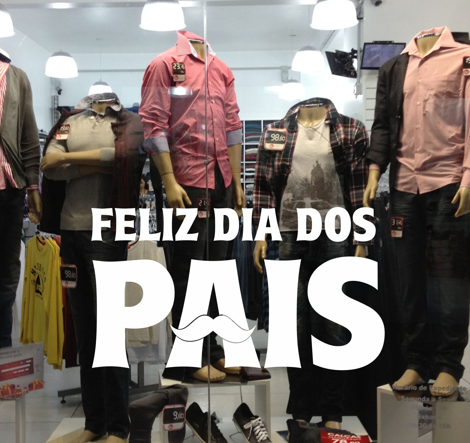 Via Vale celebra a chegada do Dia dos Pais