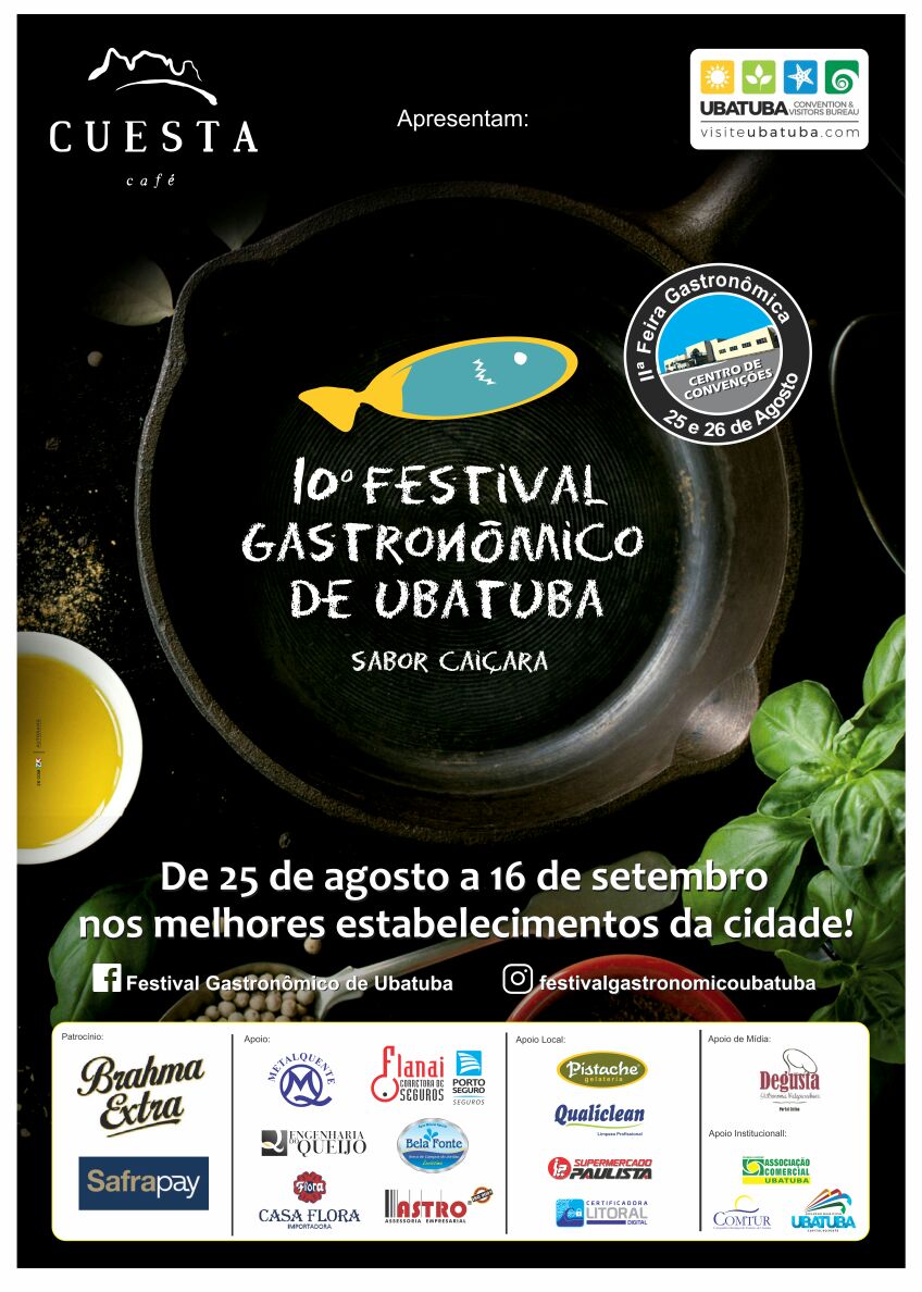 10º Festival Gastronômico de Ubatuba “Sabor Caiçara”