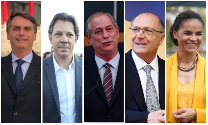 Ibope/CNI: Bolsonaro tem 27%; Haddad, 21%; Ciro, 12% e Alckmin, 8% Marina Silva aparece com 6% das intenções de voto