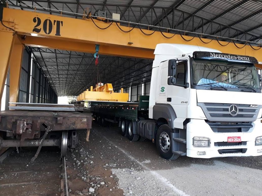 MRS transporta 7 mil toneladas no terminal de Caçapava