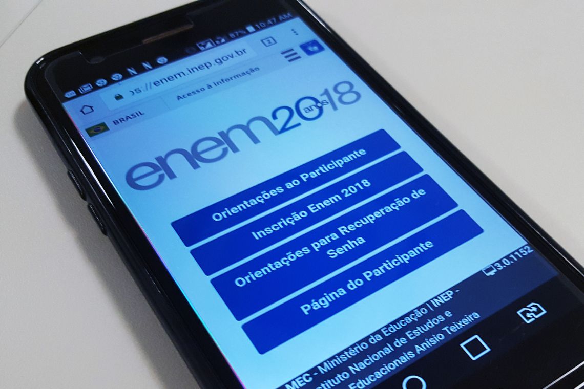 Mais de 1 milhão de candidatos já consultaram o local  de prova do Enem